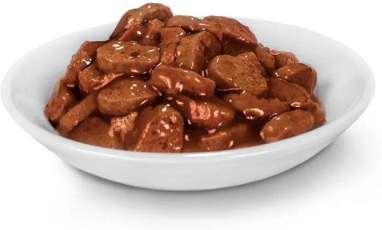 Корм для для щенков мелких пород «Телятина в соусе»