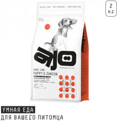 Корм для щенков и молодых собак средних и крупных пород с гречкой - Фото 1