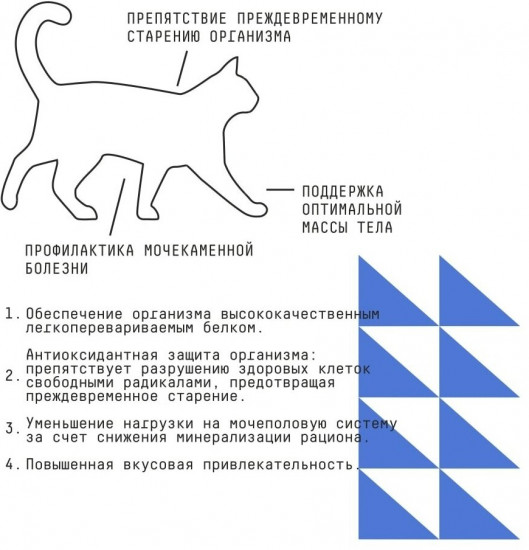 Корм для кошек старшего возраста