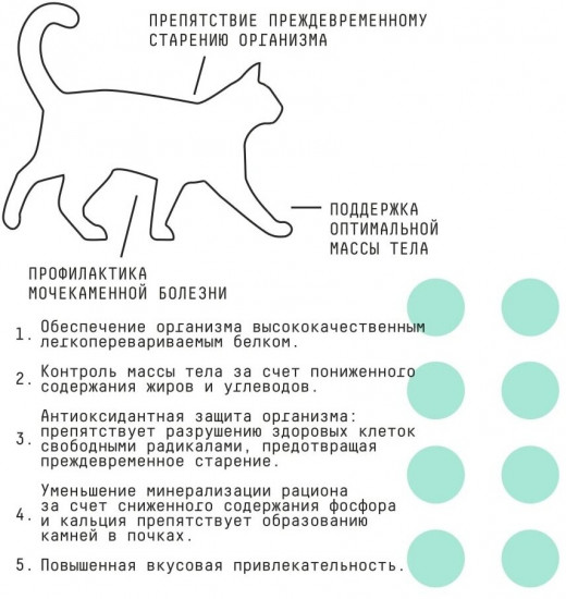 Корм для активных стерилизованных кошек