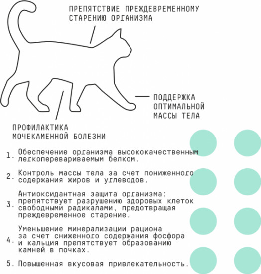 Корм для активных стерилизованных кошек