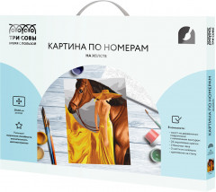 Картина по номерам «Леди в жёлтом платье» - Фото 1