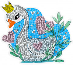 Мозаика алмазная «Принцесса лебедь» - Фото 1