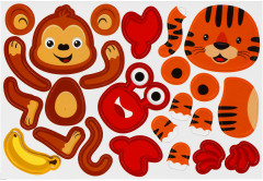 Игра развивающая «Забавные животные» - Фото 3