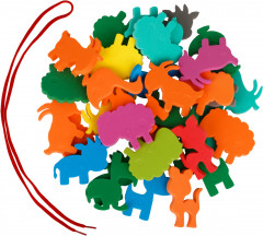 Игрушка-шнуровка развивающая «Ферма» - Фото 1