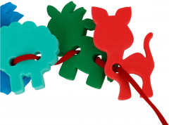 Игрушка-шнуровка развивающая «Ферма» - Фото 2