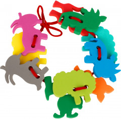 Игрушка-шнуровка развивающая «Ферма» - Фото 3