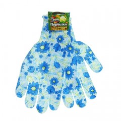 Перчатки нейлоновые (безразмерные), цвет в ассортименте - Фото 3