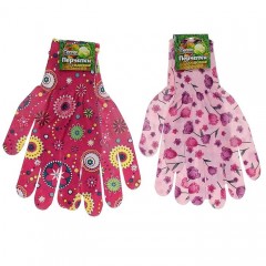 Перчатки нейлоновые (безразмерные), цвет в ассортименте - Фото 2