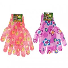 Перчатки нейлоновые (безразмерные), цвет в ассортименте - Фото 1