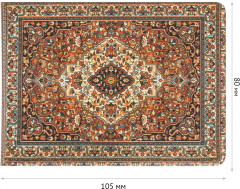 Обложка для студенческого билета «На фоне ковра» - Фото 1