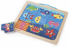 Пазл магнитный «Рыбки» - Фото 2