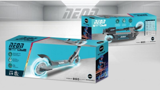Самокат двухколесный «Apex LED»