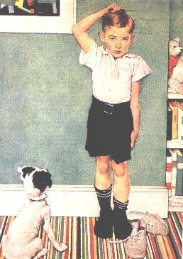 Norman Rockwell postcards 30