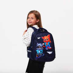 Рюкзак каркасный «Енотик и лисёнок» - Фото 10