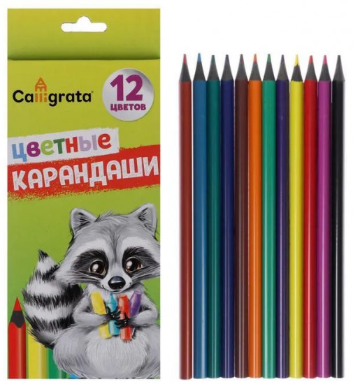 Набор карандашей цветных