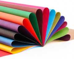 Бумага цветная двусторонняя «Единорог» - Фото 1