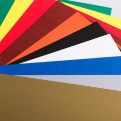 Картон цветной немелованный - Фото 1