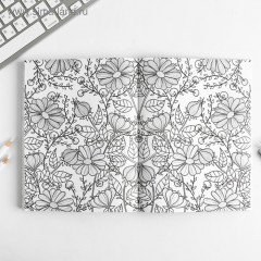 Ежедневник-смешбук с раскраской «Сияй ярче звезд» - Фото 5