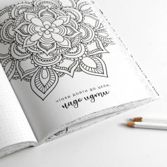 Ежедневник-смешбук с раскраской «Сияй ярче звезд» - Фото 7