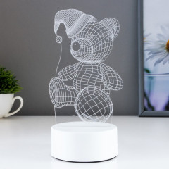 Светильник «Мишка в шапке» - Фото 1