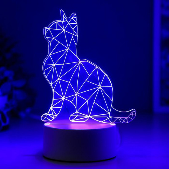 Светильник «Кот сидя»