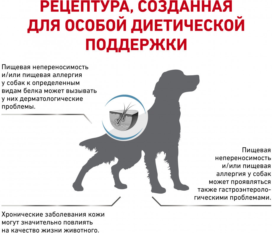 Корм для собак при пищевой аллергии или непереносимости «Hypoallergenic DR21» | Veterinary Diet | Royal Canin | Фото 2