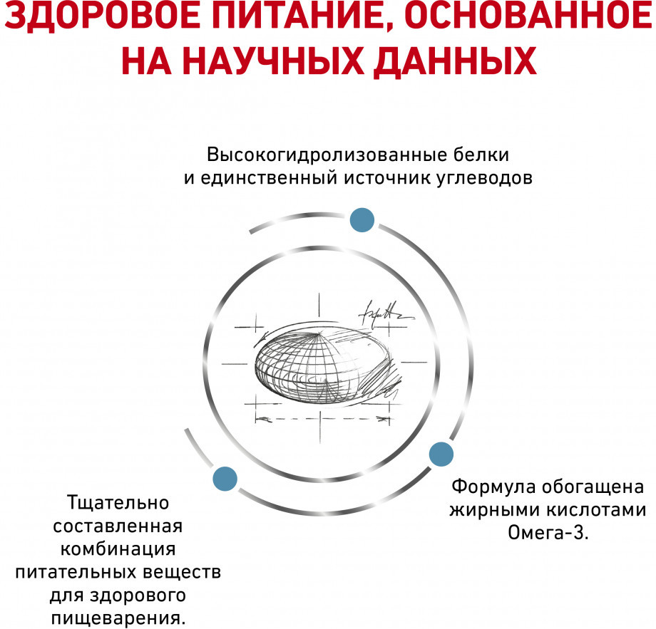 Корм для собак при пищевой аллергии или непереносимости «Hypoallergenic DR21» | Veterinary Diet | Royal Canin | Фото 3