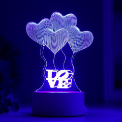 Светильник «Четыре сердца» - Фото 3