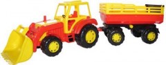 Трактор с прицепом №2 и ковшом «Мастер» - Фото 1