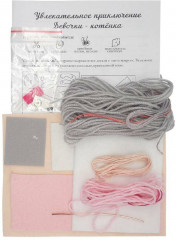 Набор для изготовления игрушки «Девочка-котёнок» - Фото 3