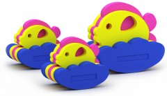 Конструктор для купания «Семейство рыбок» - Фото 2