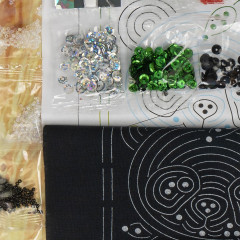 Вышивка пайетками «Панда» - Фото 4