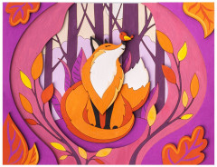 Набор для росписи по дереву «Лиса» - Фото 4