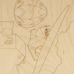 Набор для росписи по дереву «Воздушные шары» - Фото 2