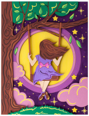 Набор для росписи по дереву «Качели» - Фото 4