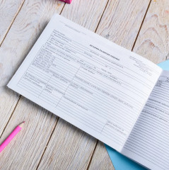 Медицинская карта ребенка Форма №112/у «Голубой коллаж» - Фото 5