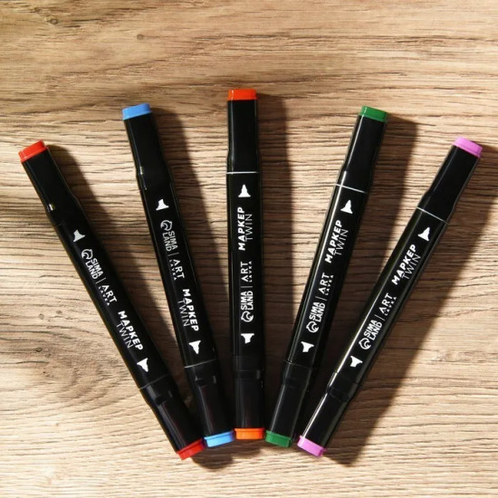 Набор маркеров для скетчинга «Basic colors natural»