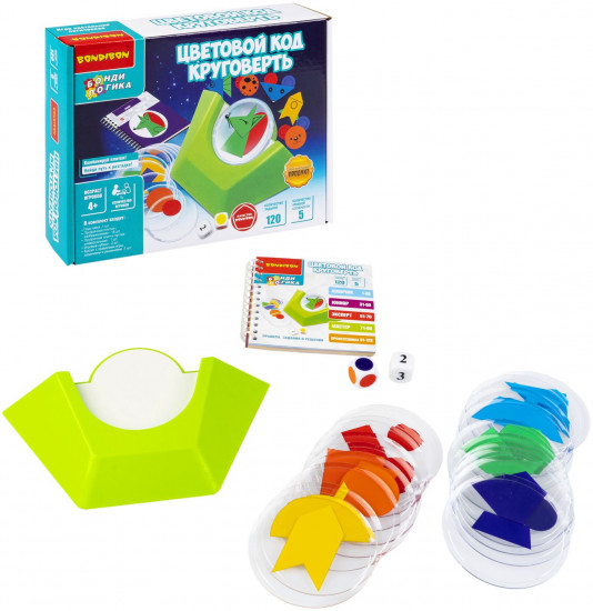 Игра логическая «Цветовой код. Круговерть»