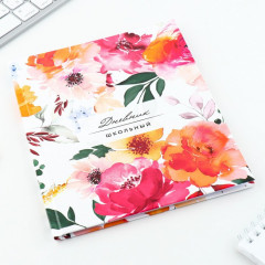 Дневник школьный «Цветочный» - Фото 1