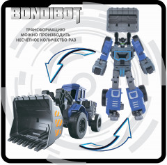 Трансформер «Робот экскаватор-погрузчик» - Фото 8