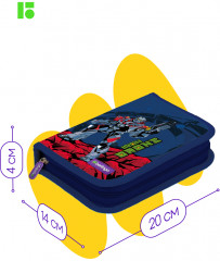 Пенал школьный «Iron drone» - Фото 1