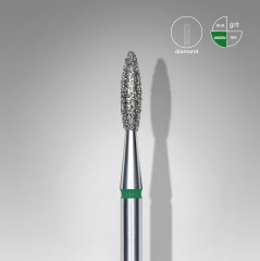 Фреза для ногтей алмазная «Пламя» - Фото 2