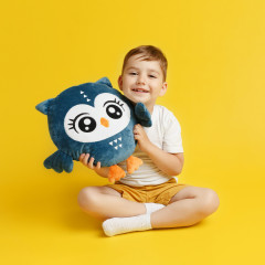 Игрушка мягкая «Сова Акула» - Фото 1