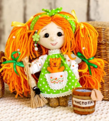 Набор для изготовления игрушки «Хозяюшка» - Фото 1