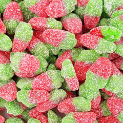 Мармелад жевательный Wild Strawberries Chops Mini «Клубничка маленькая. Кислая» - Фото 1