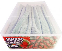 Мармелад жевательный кислый в сахаре Jumbo Sandia Pica «Арбуз» - Фото 1