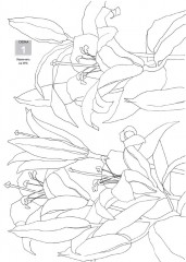 Нарисуй цветы акварелью в стиле модерн - Фото 1