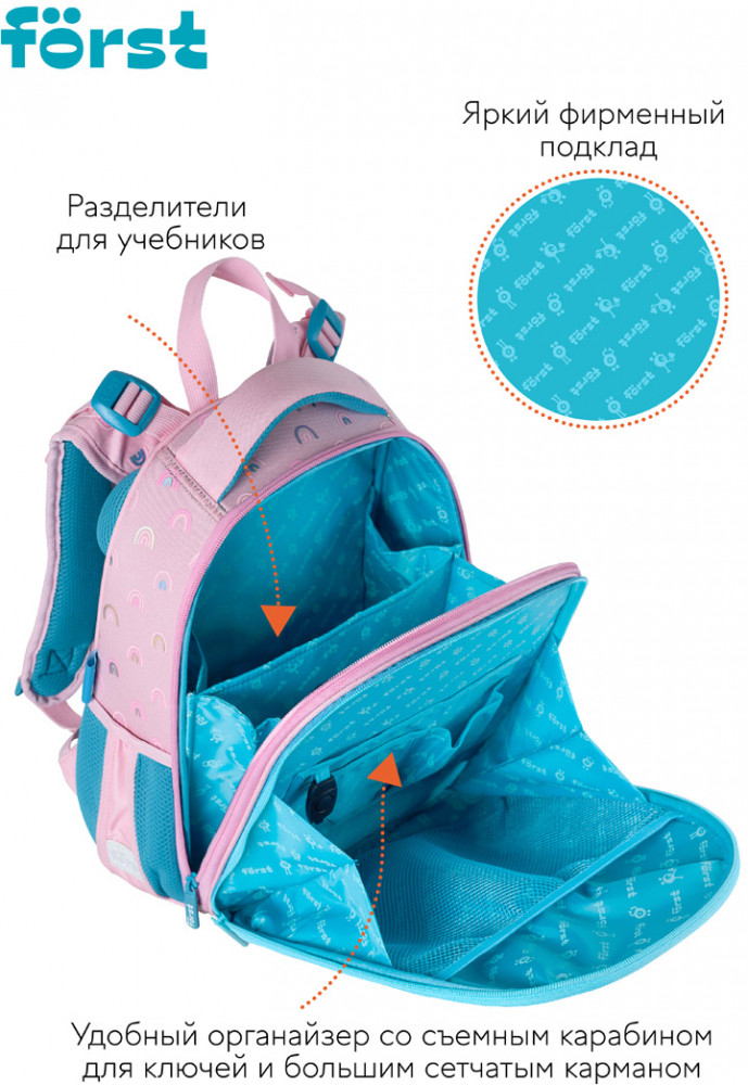 Ранец «Shiny flamingo» | Shiny flamingo | Forst | Фото 6