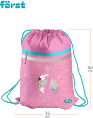 Мешок для обуви «Shiny flamingo» - Фото 1